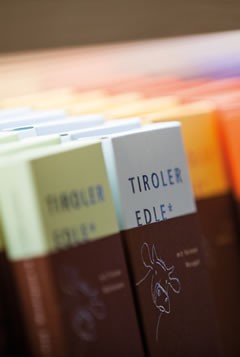 Tirol - Schokolade mit der Milch vom Tiroler Grauvieh